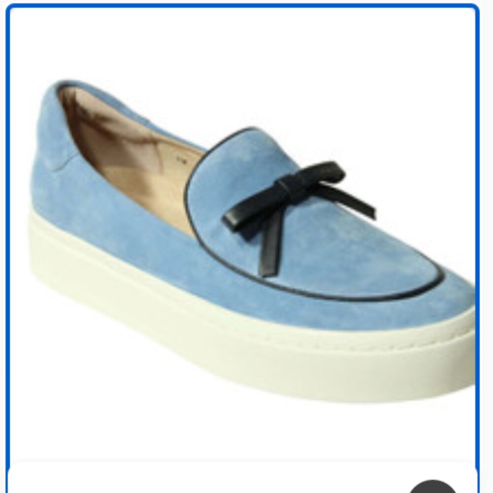 Vaneli Yacine Women's Shoes Azure Suede Like New Size 7.5
